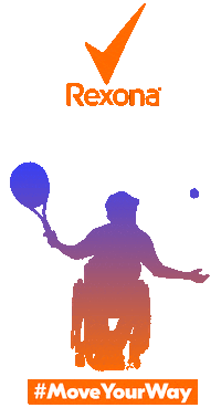 Tennis Wheelchair Sticker by Rexona_Global