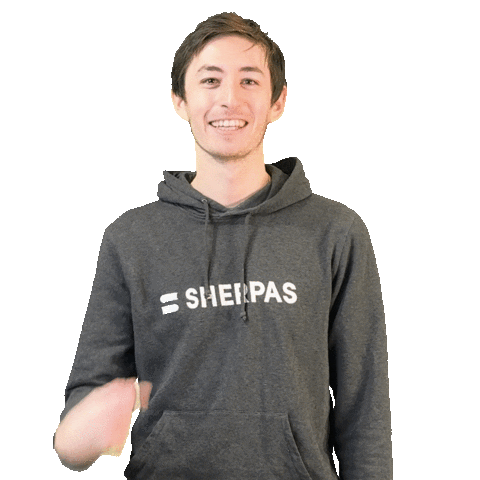 Arrow Click Sticker by Les Sherpas