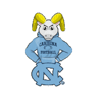 Tar Heels Football Sticker by Wells Fargo