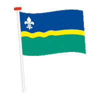 DokkumerVlaggenCentrale flag almere vlag flevoland Sticker