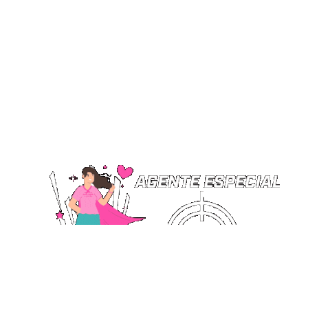 DonaSang amor corazon o agent Sticker
