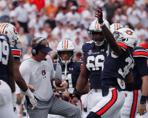 Happy Dance GIF by Auburn Tigers
