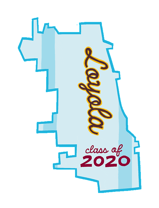 LoyolaUniversityChicago chicago graduation commencement class of 2020 Sticker