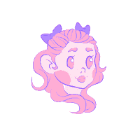Devillyne happy smile joy blush Sticker