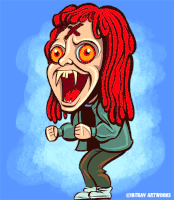 happy fright night GIF by Travis Falligant