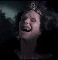 night of the demons horror GIF by absurdnoise