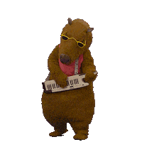 Capivara Sticker by Vero Internet