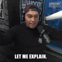 Let Me Explain GIF by The Woody Show