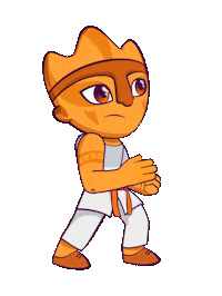 karate milco Sticker by Lima2019