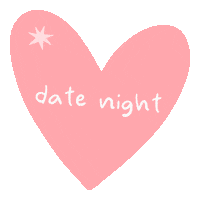 Date Night Love Sticker