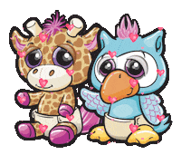friends baby Sticker by Basic Fun!