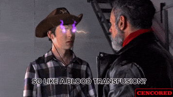 Transfusion The Walking Dead Edit GIF