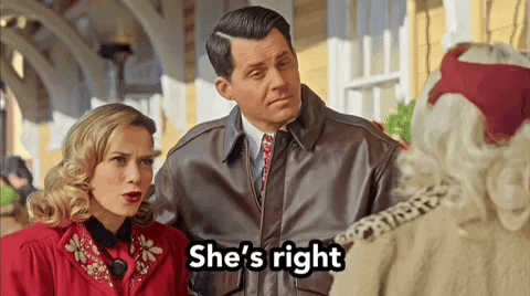 She Is Right Hallmark Channel GIF