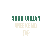 Weekendtip Sticker by The Social Brand
