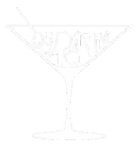 laniletter cocktail quarantine martini quarantini Sticker
