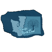Get Outside Pacific Northwest Sticker by shopbonzis