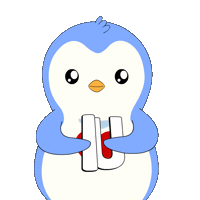 I Love You Sticker by Pudgy Penguins