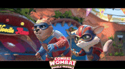 Super Hero Running GIF by Signature Entertainment