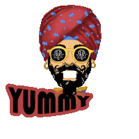 Food Indian Sticker by Foamee