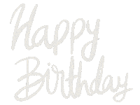 Happy Birthday Sticker