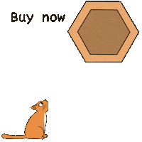 woodandhearts cat cats kitty paw Sticker
