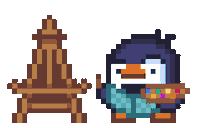 Art Pixel Sticker by Apogee Entertainment