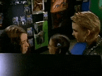 scared are you afraid of the dark GIF