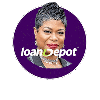 Michelle Coleman Sticker by Loan Depot - Christine Sittinger