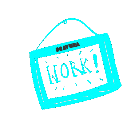 Bravura Sticker by Fagner Urcezino