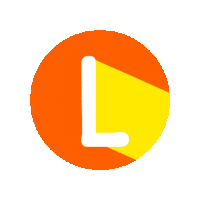 Orange Abc Sticker