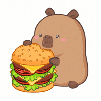 Happy Fast Food GIF