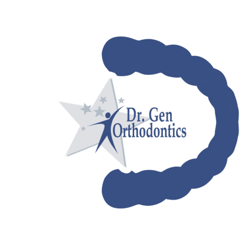 drgenorthodontics giphyupload smile braces invisalign Sticker