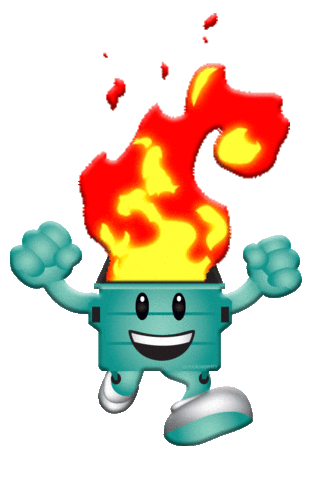 Fire Love Sticker by PEEKASSO