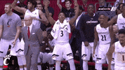 cincinnati bearcats celebration GIF by University of Cincinnati Athletics