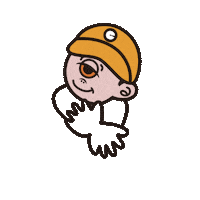CHILLDROPS fire 妖怪 炎 燃える Sticker