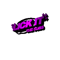 3D Lick It Sticker by The Subs