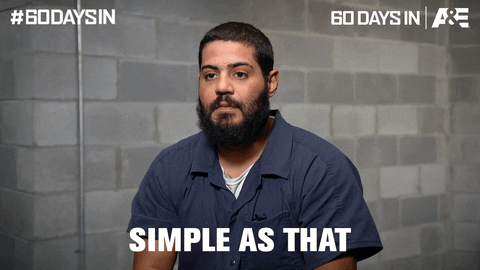 60 Days In Simplicity GIF by A&E