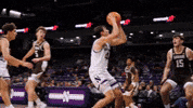Hooping Slam Dunk GIF by Northwestern Athletics