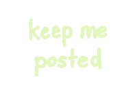 Let Me Know Sticker
