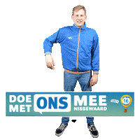 nissewaardons ons ons nissewaard nissewaard grv22 Sticker