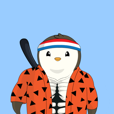 Fitness Power GIF by Pudgy Penguins