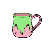 Mug Watermelon Sticker by Freckle & Fern Ceramics
