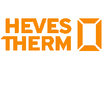 hevestherm door window heves ablak Sticker