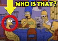 Simpson Who Is That GIF