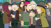 crowd talking GIF by South Park 