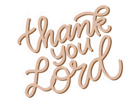 Thank You Lord Sticker by Mighty Hands