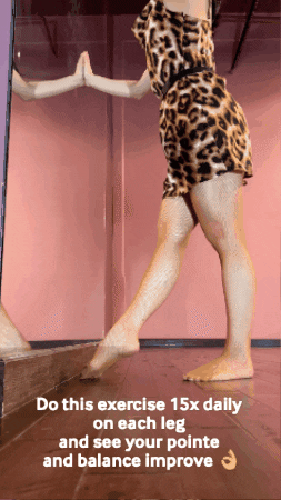Leg Workout Releve GIF by Dance Insanity