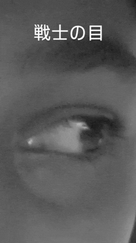 Amanmohdtp eyes giphycreatortest japanese warrior GIF