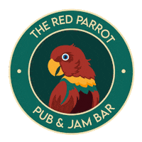 Redparrot Sticker by The Red Parrot Pub