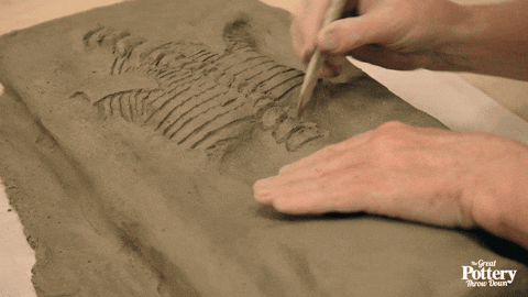 Art Decorate GIF by The Great Pottery Throw Down
